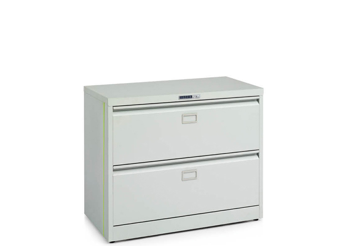 Steel Furniture|Stand Filing Cabinet|Office Furniture|Horizontal 2-drawer cabinet|文件柜|密码文件柜 CG-KP-L-2A-G