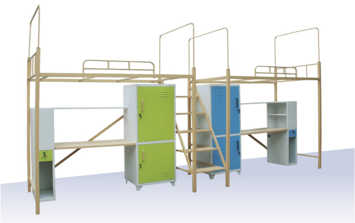 School Furniture|Apartment Bed|Office Furniture|Double dorm bed|�๦����ϴ�����Ԣ˫�˴� CG-MS-R8