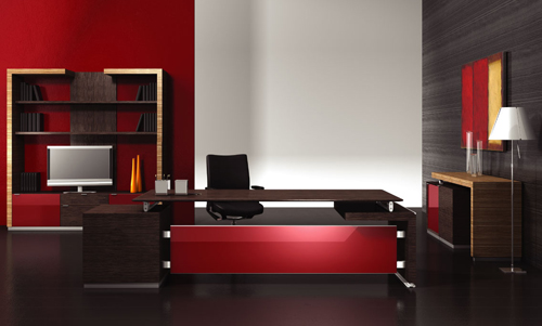 Office Desk|Fashion Executive Desk|Office Furniture|Fashion Executive Desk|板式大班台|板式大班桌|大班桌|大班桌