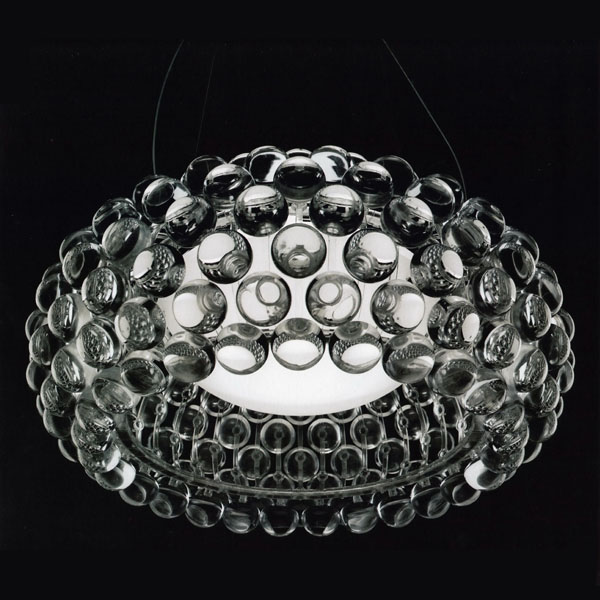 现代经典灯饰|吸顶灯|办公家具|压克力水晶质感卡波球吸顶灯